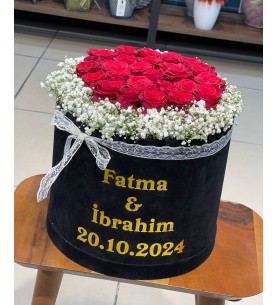 Kutuda Canlı Güller