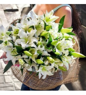 Kazablanka - Lilyum Buketi - Kucak Dolusu